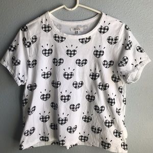 Short-Sleeve Crop Tee